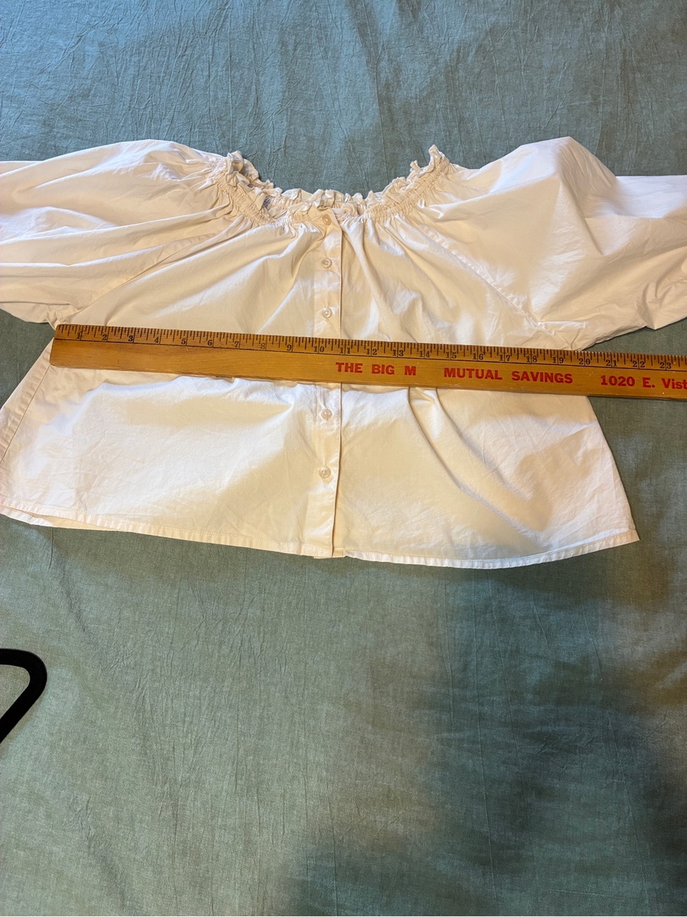 Apiece Apart Casa Organic Cotton Cream Top Sz S - Picture 5 of 9